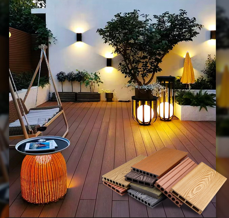 KW106 Outdoor sports field courtyard anti mold plastic wood flooring